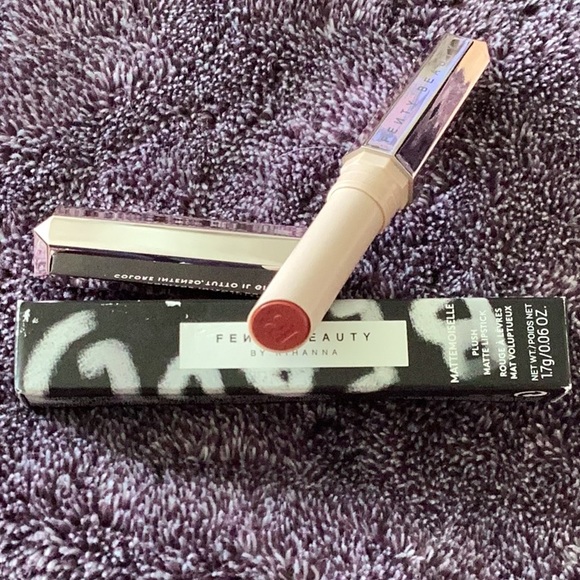 Fenty Beauty Spanked Mattemoiselle Plush Matte Lipstick Qty 9 - Picture 6 of 6